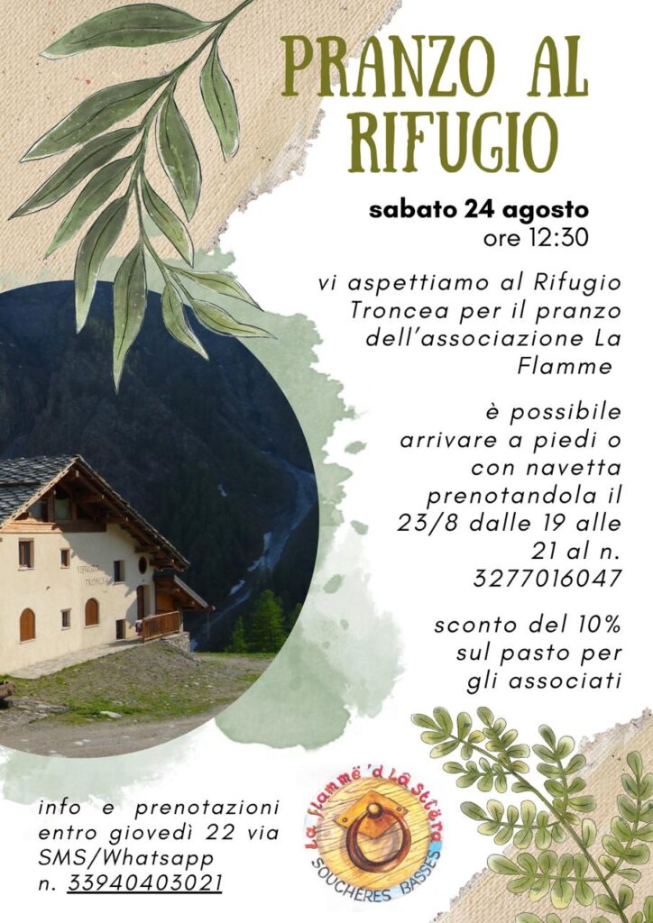 pranzo al Rifugio Troncea